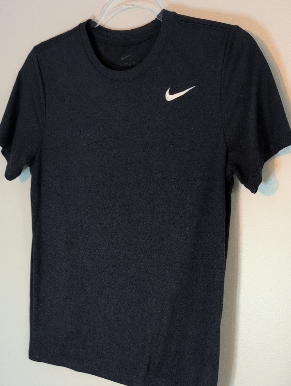 Nike Ocean Blue T-Shirt with White Swoosh